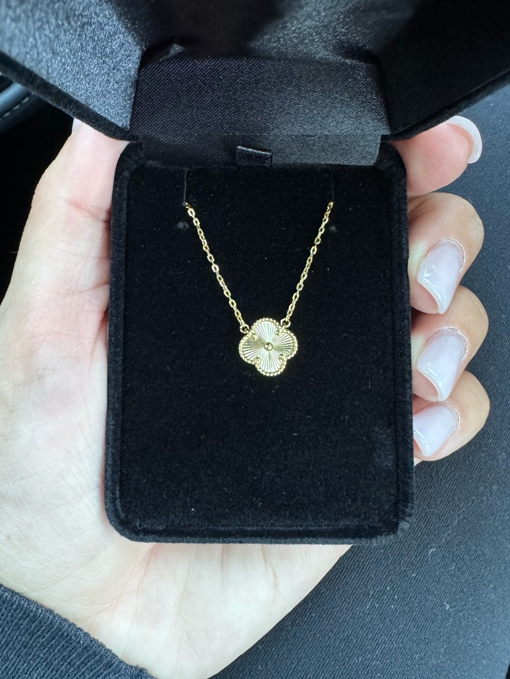 Gold Clover Necklace